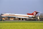 YU-AKH @ EBBR - Landing of Aviogenex B727 - by FerryPNL