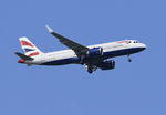 G-TTNE @ EGLL - Airbus A320-251N on finals to 9R London Heathrow.