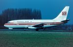 TS-IOF @ EBBR - Landing of Tunisair B732 - by FerryPNL