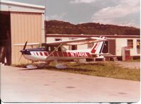 N714HA @ 7A4 - Our primary training plane at Richlands Municipal Airport (7A4) in 1977. - by Frank White