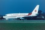 7T-VJA @ EBBR - Landing of Air Algerie B732 - by FerryPNL