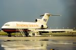 N290NE @ KFLL - Raodway Global AIr B727 at the cargo ramp just after a thunderstorm passed by - by FerryPNL
