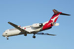 VH-NHP @ YPPH - Fokker 100 cn 11399. QantasLink VH-NHP Paraburdoo rwy 06 YPPH 09 April 2021 - by kurtfinger