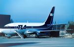 OO-TEN @ EBBR - TEA B732 parked - by FerryPNL