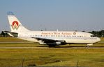 N73714 @ KAUS - Former United/Aloha B732 operated by America West - by FerryPNL
