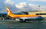 C-GCPQ @ KLAX - CP Air B732 pushed-back - by FerryPNL