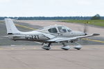 G-IZZT @ EGSH - Leaving Norwich. - by keithnewsome