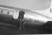 G-AKCC - Found in a family photo album, looks to be taken in 1949. - by Paul Wohler
