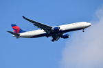 N818NW @ EGLL - Airbus A330-323 on finals to 9R London Heathrow. - by moxy