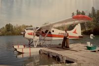 C-GVGL - This picture was taken in 1992 in Wabowden, Manitoba. - by BERNARD LAROCHELLE