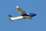 G-SACL @ EGFH - Resident aircraft overhead join. - by Roger Winser