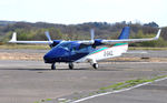G-SACL @ EGFH - Resident Tecnam returning to base. - by Roger Winser