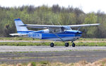 G-ARYK @ EGFH - Resident Skyhawk. - by Roger Winser