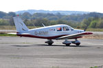 G-AYMK @ EFGH - Visiting Cherokee. - by Roger Winser