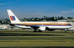 N619UA @ KSAN - United B762 for departure - by FerryPNL