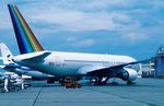 N8277V @ LFPB - Boeing demonstrating the B762 in Transbrasil livery during
the Paris Air Show 1983 - by FerryPNL