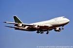 N602FF @ EDDF - Boeing 747-124 - Tower Air in basic Saudia-colours - 19734 - N602FF - 23.07.1996 - FRA