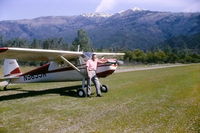 N9655A - We received this photo from relatives, the photo is of my Father-in-Law Ival J Ford and is undated.   The photo was most likely taken in the late 1970s or early 80s, possibly either in California or Nevada - by unknown