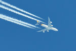 N615UP @ EGFH - OTT. UPS Boeing 747-8F eastbound at 35000 feet. - by Roger Winser