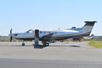 G-GEFF @ EGTF - Pilatus PC-12/47E at Fairoaks.