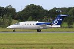 F-HCPE @ LFRB - Piaggio P-180 Avanti II, Take off run rwy 25L, Brest-Bretagne airport (LFRB-BES) - by Yves-Q
