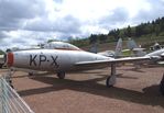A-057 - Republic F-84G Thunderjet at the Musee de l'Aviation du Chateau, Savigny-les-Beaune - by Ingo Warnecke