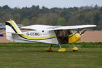 G-CCBG @ X3CX - Just landed at Northrepps.