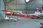 HB-CBA @ LSZG - HB-CBA   Cessna 150D [150-60123] Grenchen~HB 09/04/2009