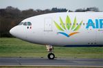 F-HHUB @ LFRB - Airbus A330-223, Taxiing rwy 07R, Brest-Bretagne airport (LFRB-BES) - by Yves-Q