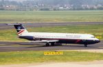 G-AXJK @ EDDL - British Airways BAC 1-11 arriving in DUS - by FerryPNL