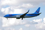 G-TUKC @ EGSH - Landing at Norwich. - by Graham Reeve