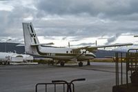 LN-BNX @ ENEV - Some time in 1984 or 1985 in Norway, most likely Harstad/Narvik - by Horst Urban