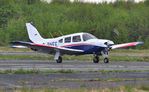 G-BNEE @ EGFH - Visiting Arrow III. - by Roger Winser
