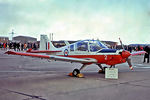 XX520 @ EGDY - XX520   Scottish Aviation Bulldog T.1  [BH120/206] (Royal Air Force) RNAS Yeovilton~G 21/09/1974 - by Ray Barber