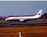LN-BRB @ EKCH - LN-BRB taxi for takeoff rw 04R. CPH AUG95