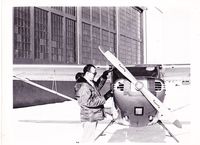 CF-OHB - Photo taken in front of Canadian Airforce hanger at Goose Bay Air base with USAF intercept service in 1964.  I was preflighting for local flight. - by Dan Hooker