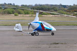 G-CLAZ @ EGFH - Visiting rotorcraft. - by Roger Winser