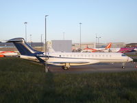 G-LOBX @ EGGW - Parked up at her home base at Luton Airport. - by James Lloyds