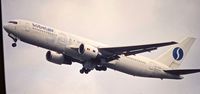 OO-SBY @ EBBR - Climbing out of Brussels mid´90s - by Joannes Van Mierlo