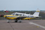 G-AYUH @ EGSH - Just landed at Norwich. - by Graham Reeve