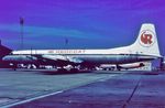G-BRED @ EGGW - Redcoad CL44 - by FerryPNL