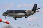 OO-SKS @ EBKT - Landing at Kortrijk Airport. - by Raymond De Clercq