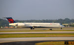 N911DL @ KATL - Taxi Atlanta - by Ronald Barker
