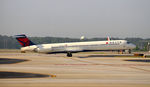 N912DE @ KATL - Nose wheel liftoff Takeoff Atlanta