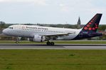 OO-SSW @ EBBR - Arrival of Brussels A319 - by FerryPNL