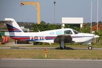 PT-NYE @ SIQE - 1980 Embraer EMB-711ST Corisco II turbo - by PT-NYE