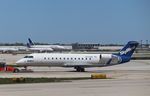 N709BR @ KORD - CL-600-2B19 - by Mark Pasqualino