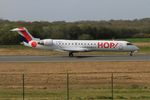 F-GRZJ @ LFRB - Canadair Regional Jet CRJ-702, Take off run rwy 07R, Brest-Guipavas Airport (LFRB-BES) - by Yves-Q