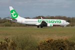 F-GZHT @ LFRB - Boeing 737-85R, Taxiing rwy 25L, Brest-Bretagne airport (LFRB-BES) - by Yves-Q