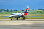 C-FDNA @ EGPE - C-FDNA   Cessna Citation Sovereign [680-0132] (Execaire Inc) Inverness (Dalcross)~G 21/06/2018 - by Ray Barber